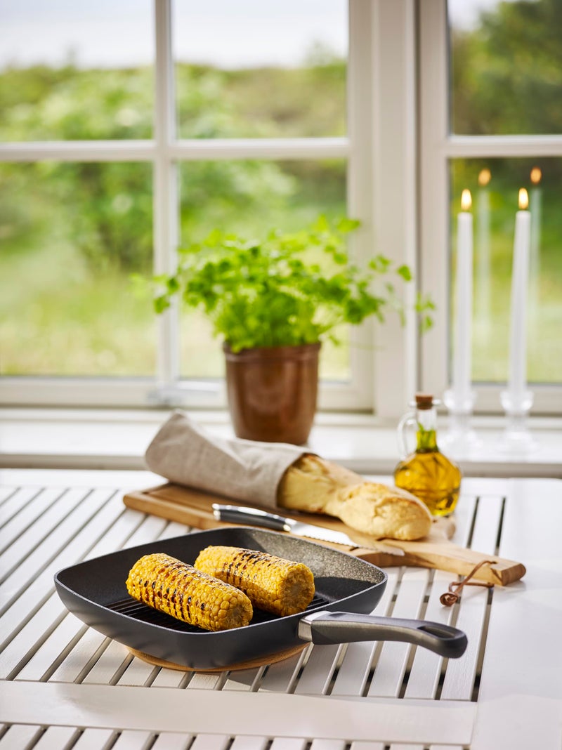 Scanpan Classic Induction 10 1/2 Inch Nonstick Square Grill Pan â€“ Compatible with All Cooktops, Induction Ready, Metal Utensil Safe, Oven Safe to 500Â°F, Dishwasher Safe - Image 5